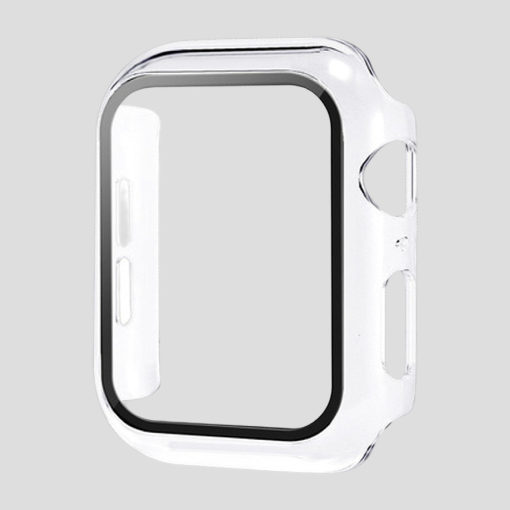 Кейс / Протектор за iWatch 2-10, Ultra 1 / 2, SE 1 /2 - Прозрачен