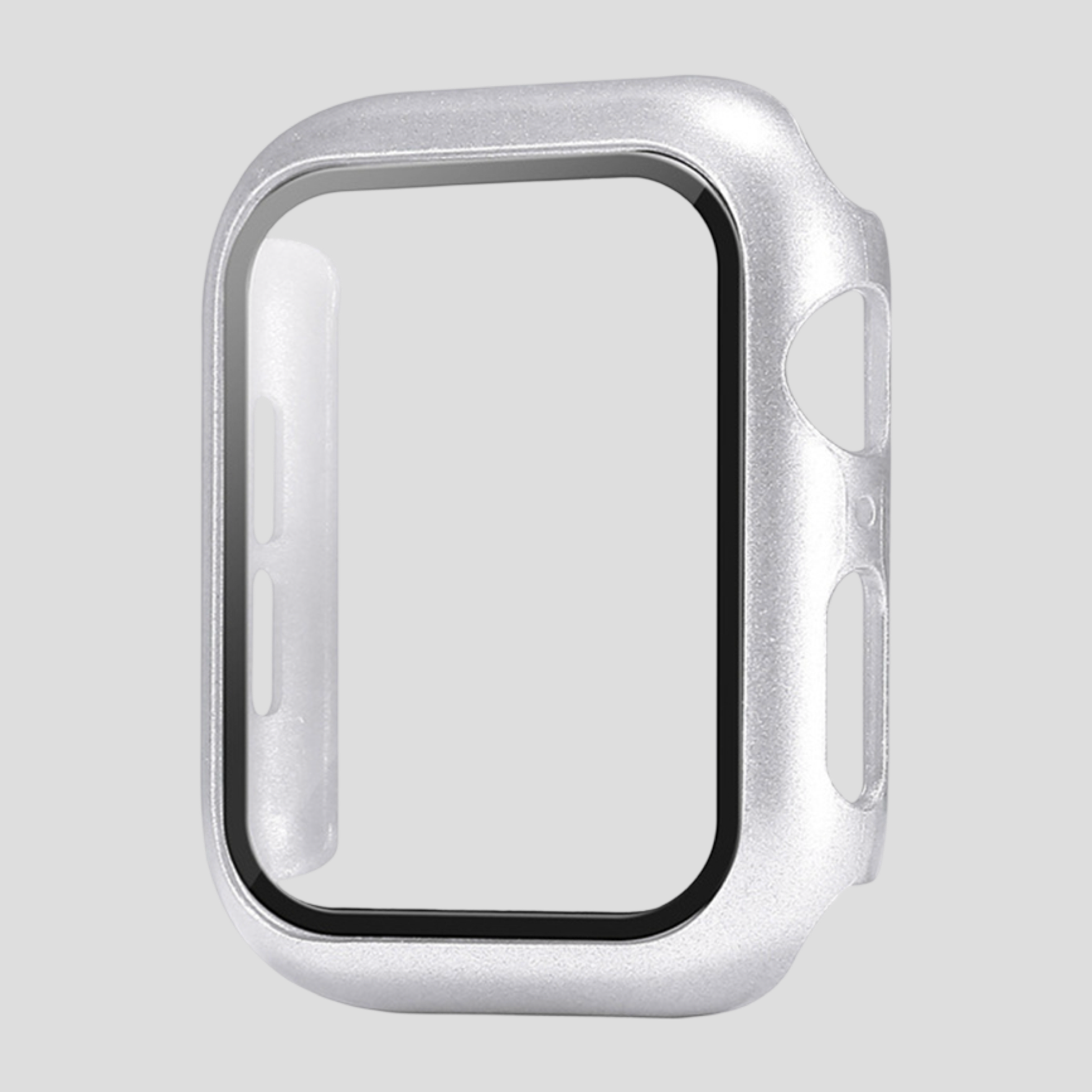 Кейс / Протектор за iWatch 2-10, Ultra 1 / 2, SE 1 /2 - Сребрист