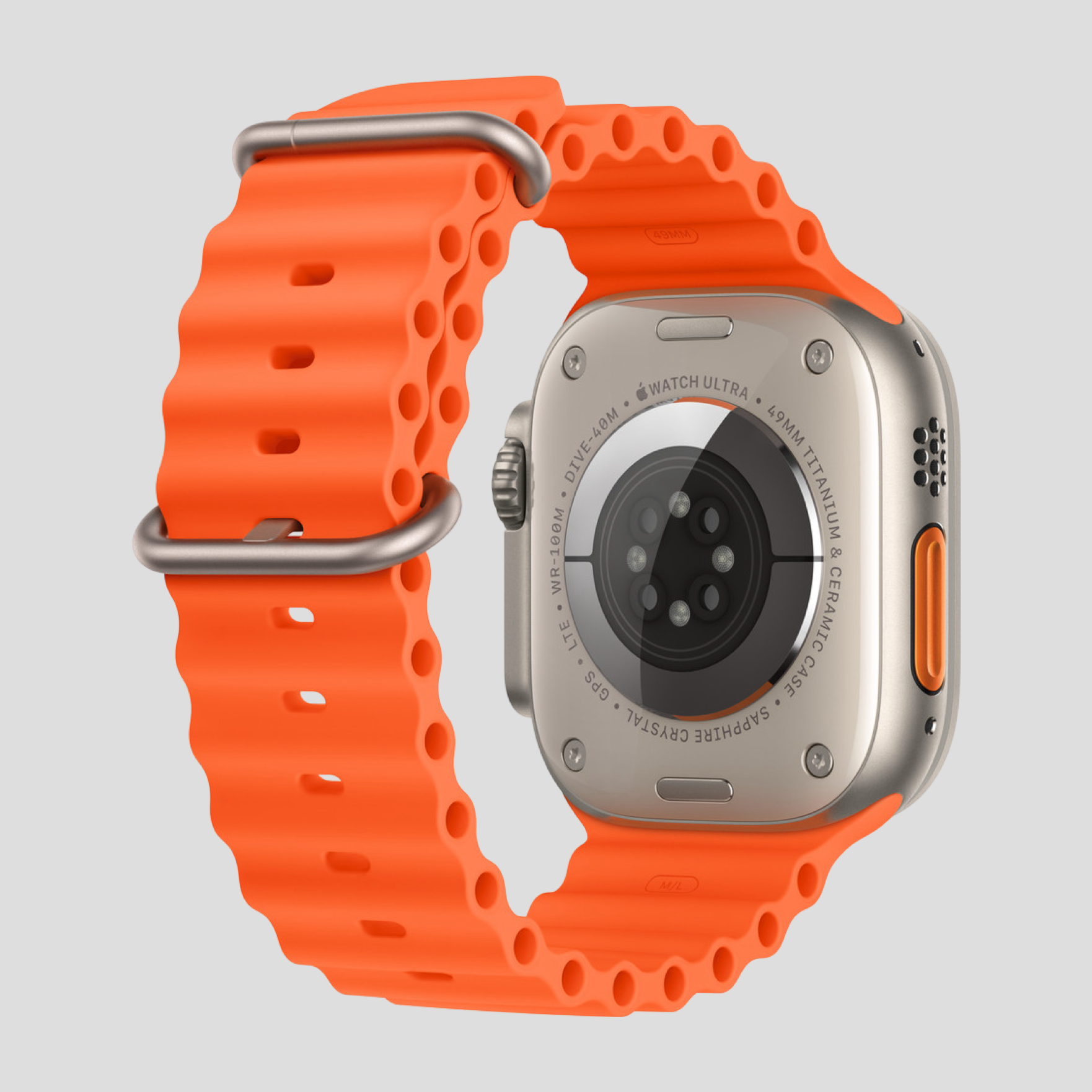 Ocean Band Силиконова каишка за iWatch 2-10, Ultra 1 / 2, SE 1 /2