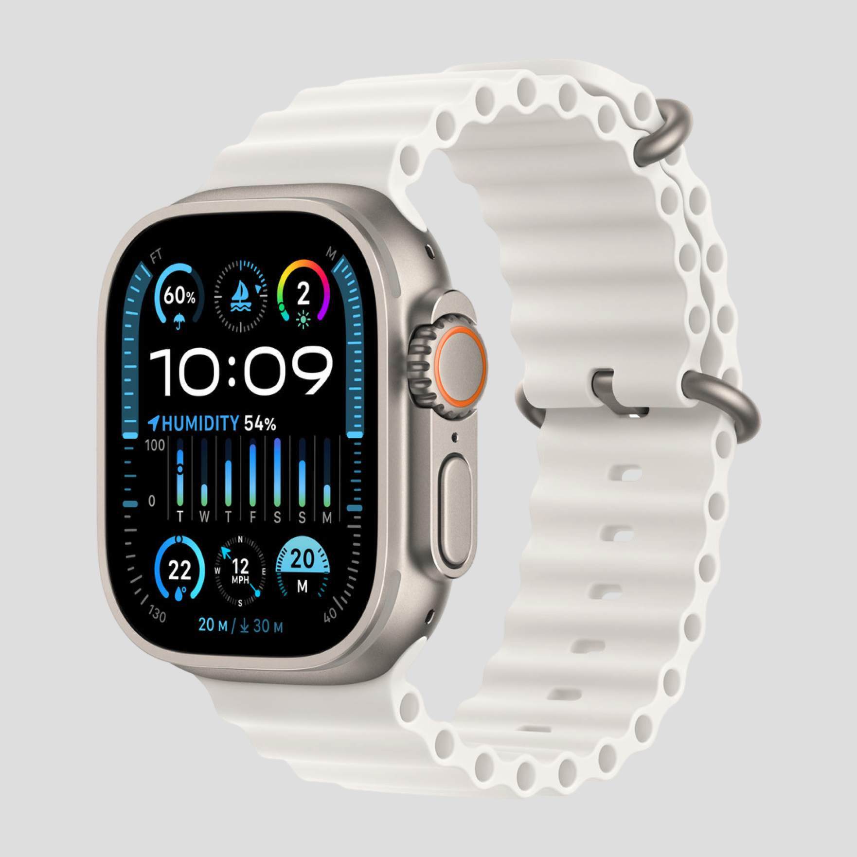 Ocean Band Силиконова каишка за iWatch 2-10, Ultra 1 / 2, SE 1 /2