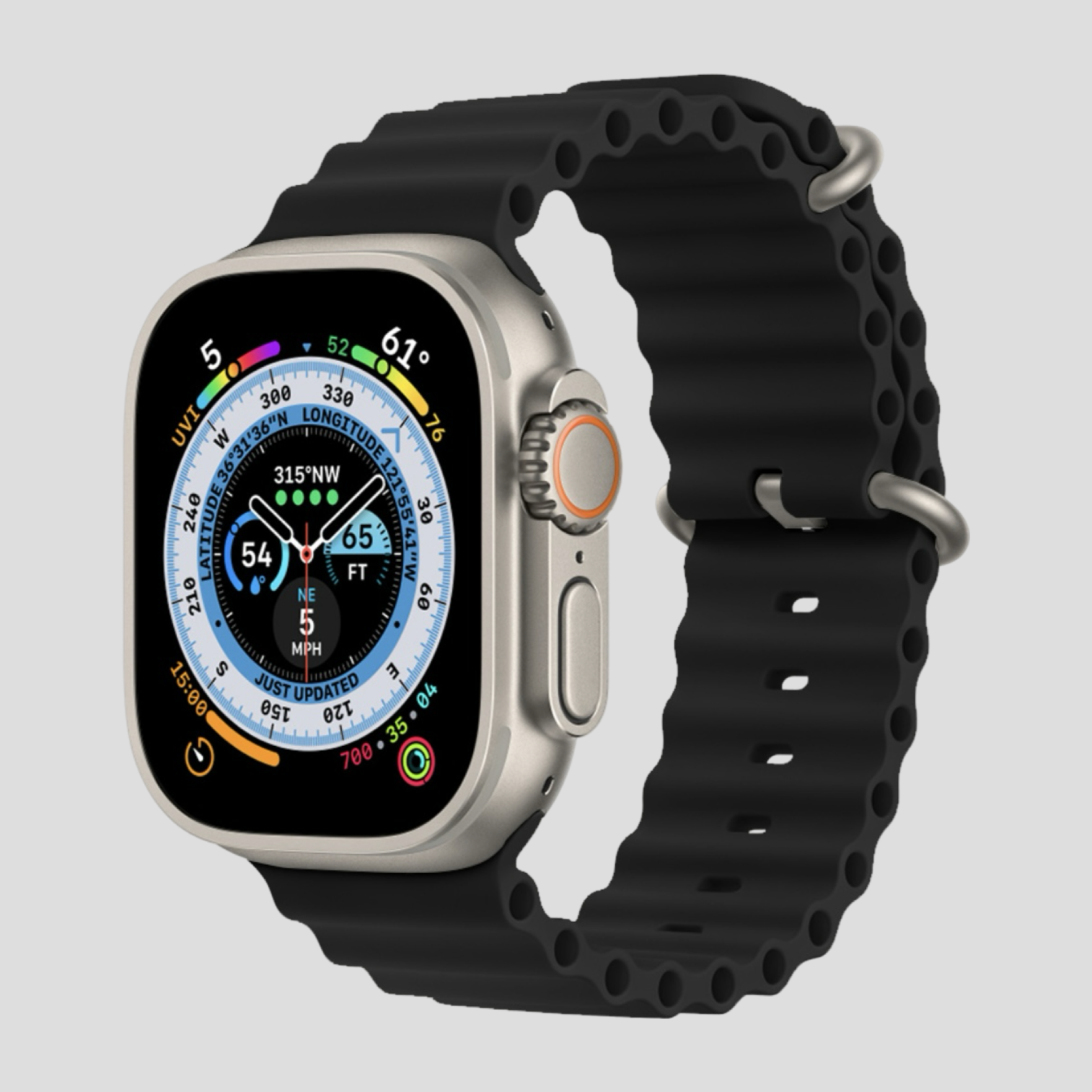 Ocean Band Силиконова каишка за iWatch 2-10, Ultra 1 / 2, SE 1 /2