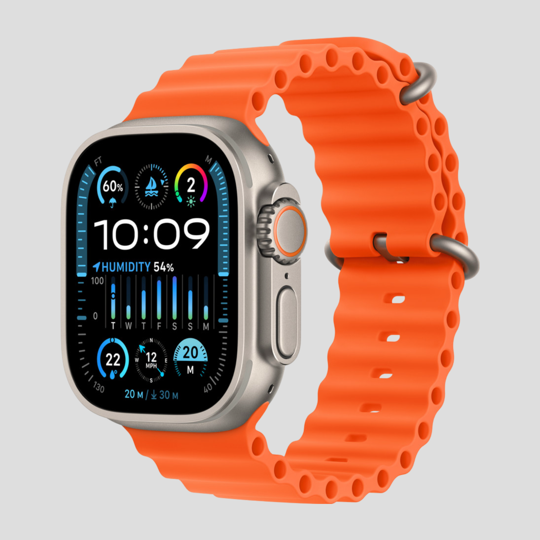 Ocean Band Силиконова каишка за iWatch 2-10, Ultra 1 / 2, SE 1 /2