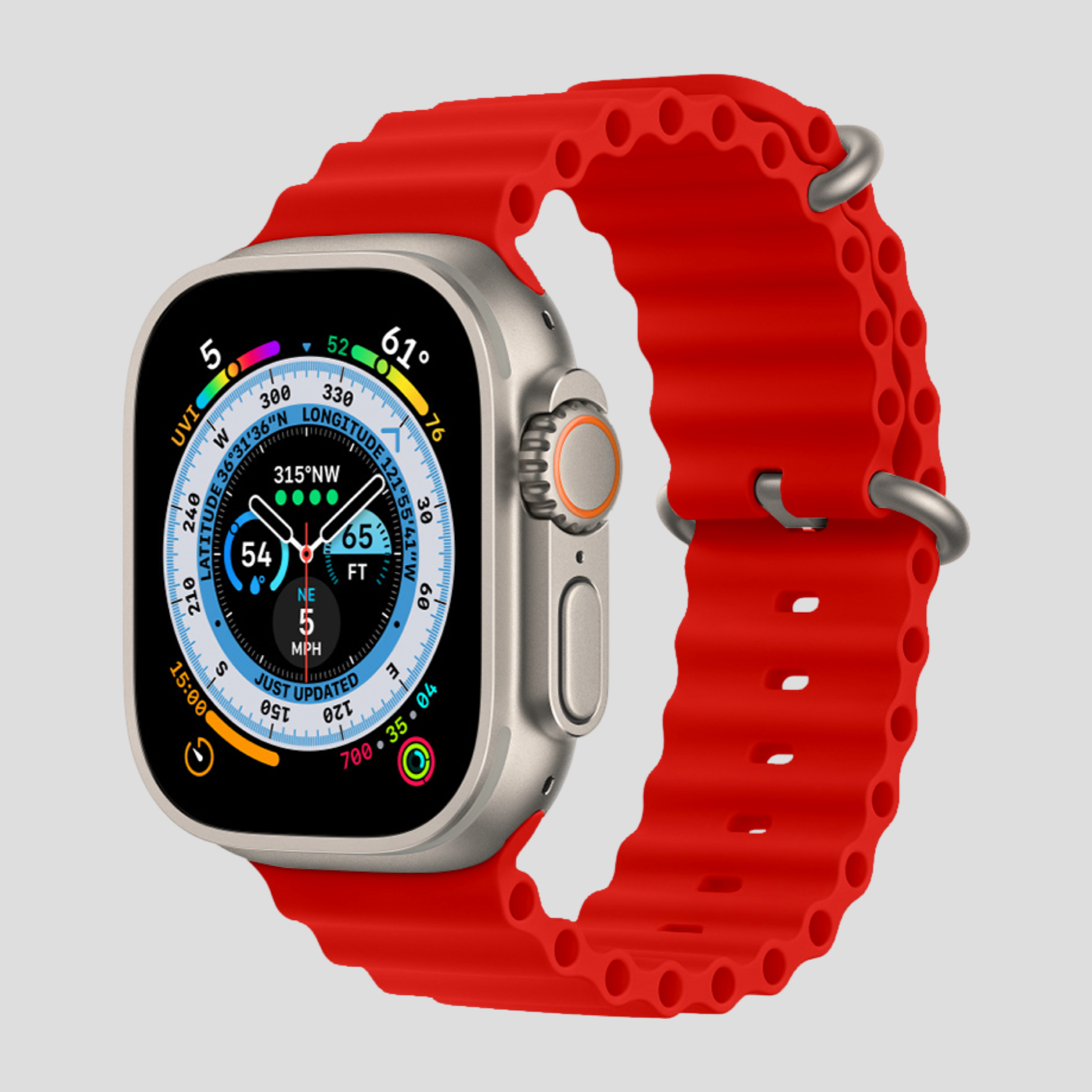 Ocean Band Силиконова каишка за iWatch 2-10, Ultra 1 / 2, SE 1 /2