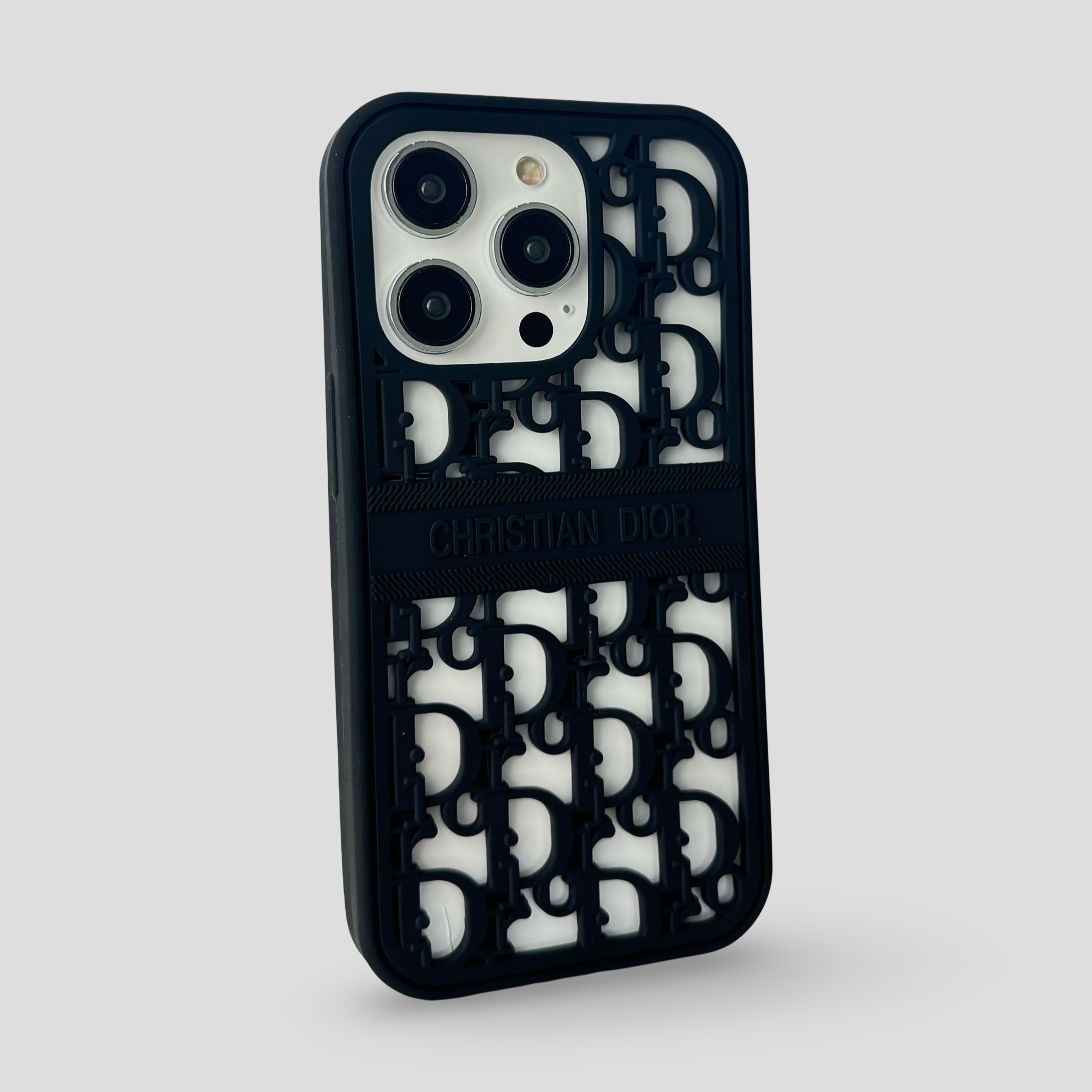 Силиконов кейс за iPhone - Черен
