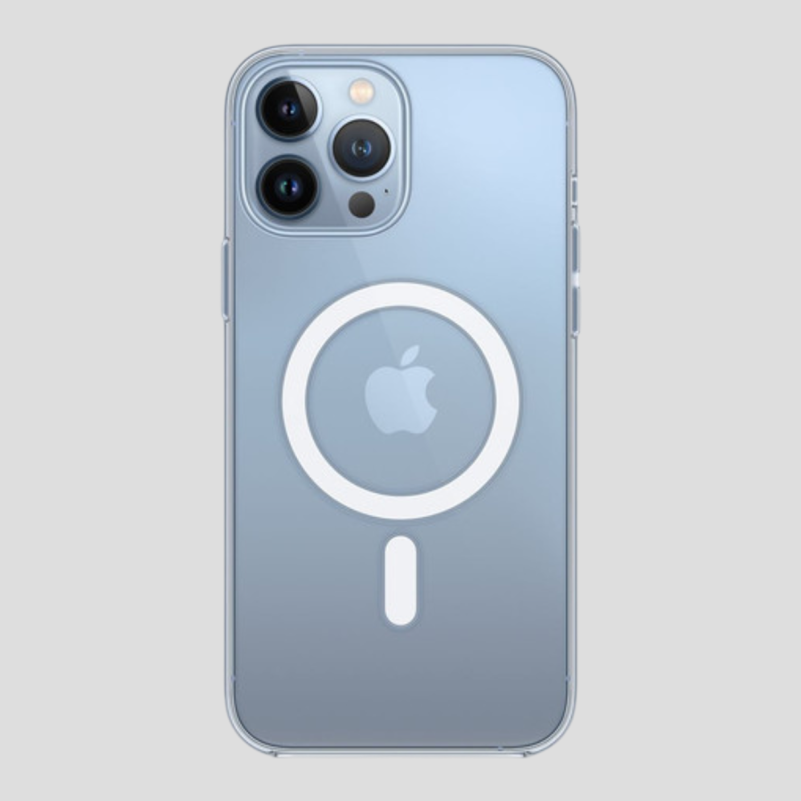 MagSafe Прозрачен силиконов кейс за iPhone