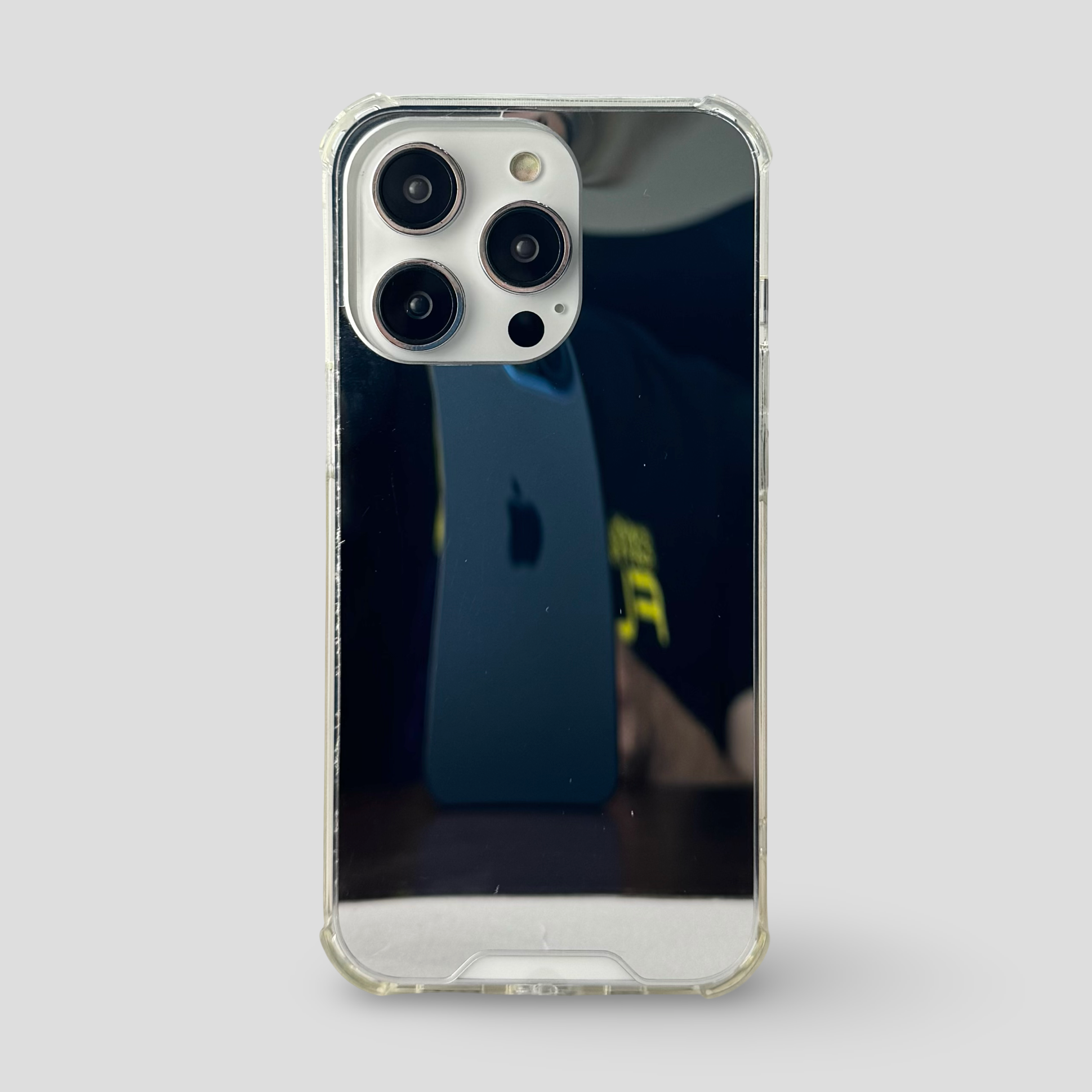 Огледален силиконов кейс за iPhone
