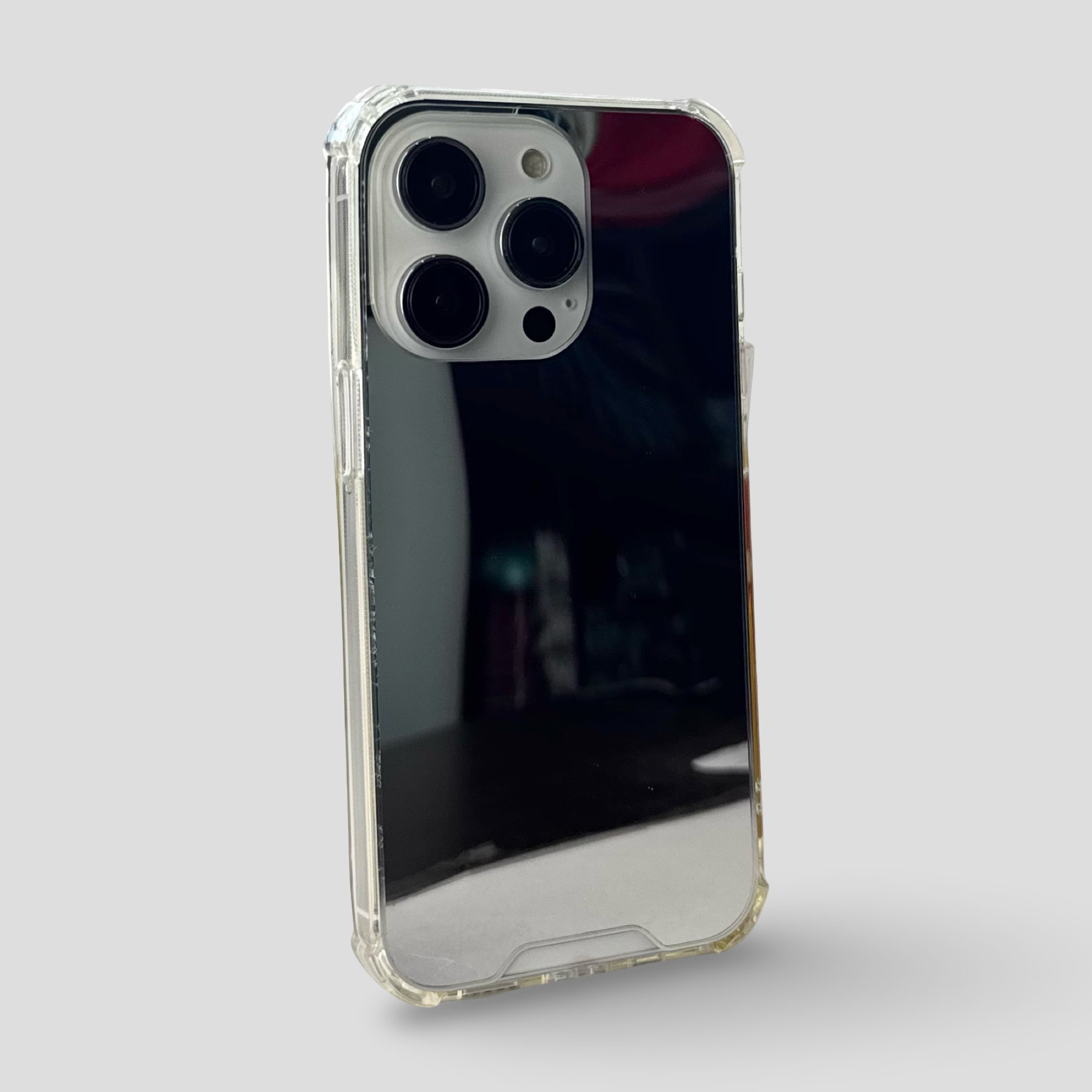 Огледален силиконов кейс за iPhone