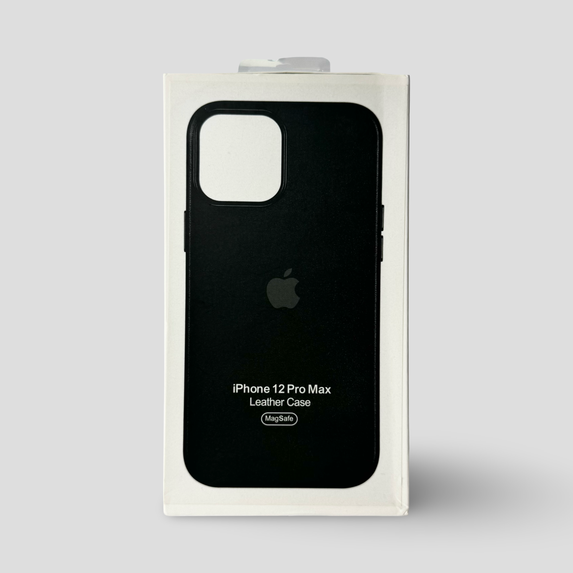 Кожен кейс с лого за iPhone