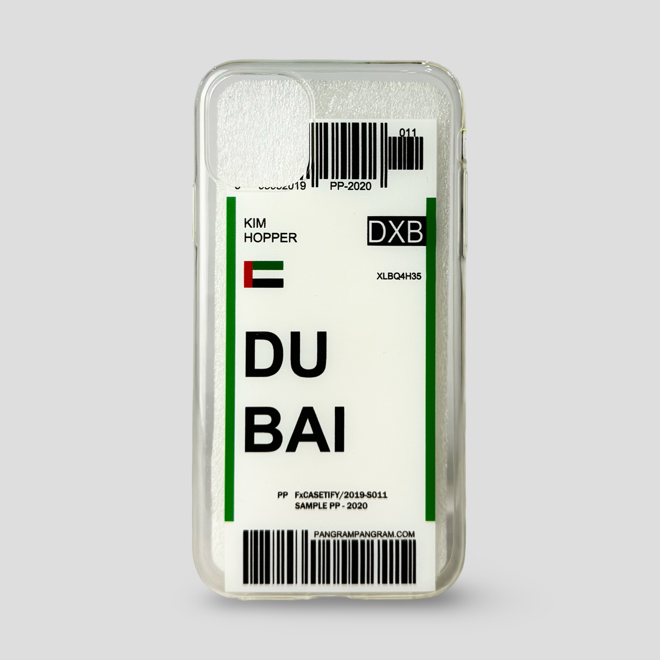 Прозрачен силиконов кейс за iPhone - DUBAI