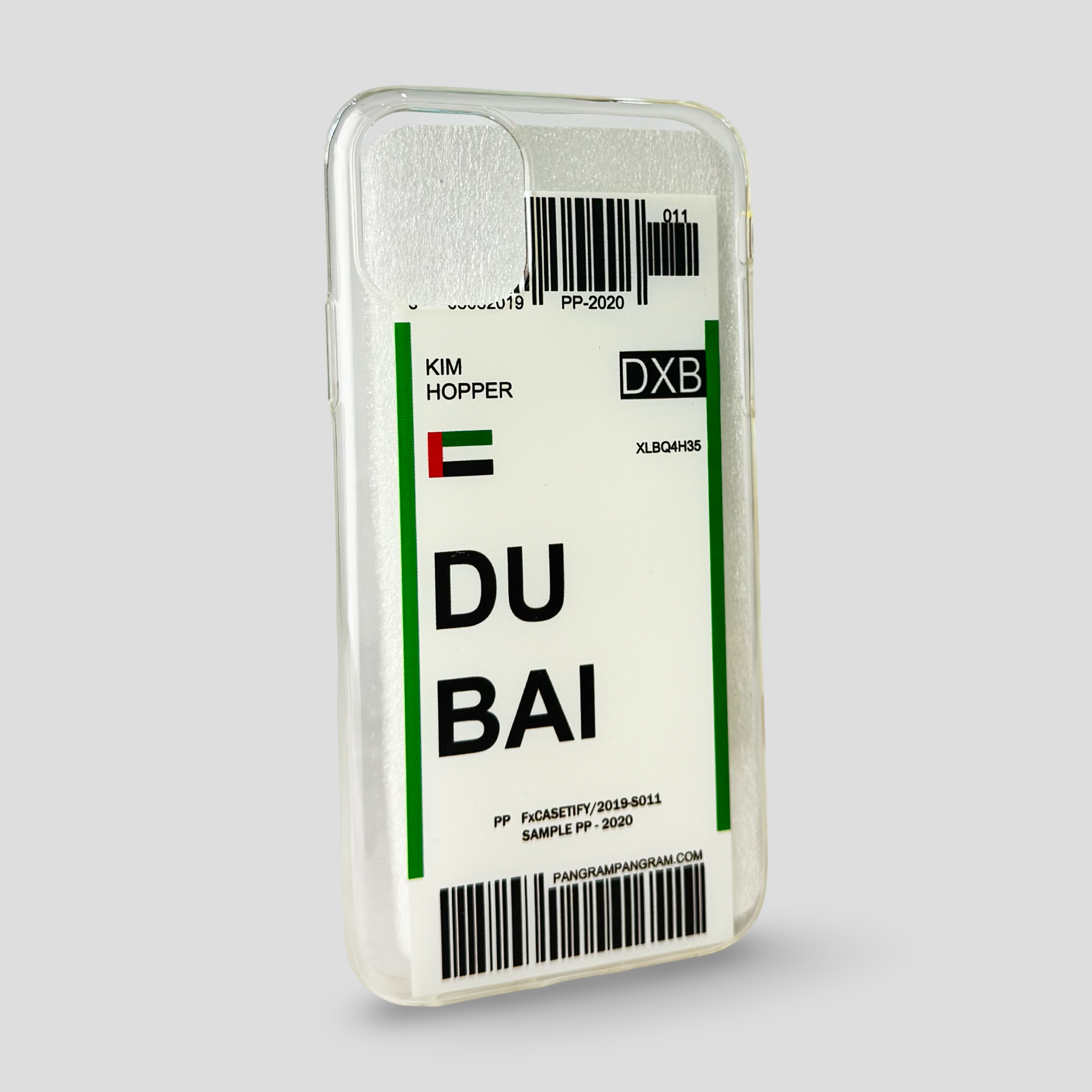 Прозрачен силиконов кейс за iPhone - DUBAI